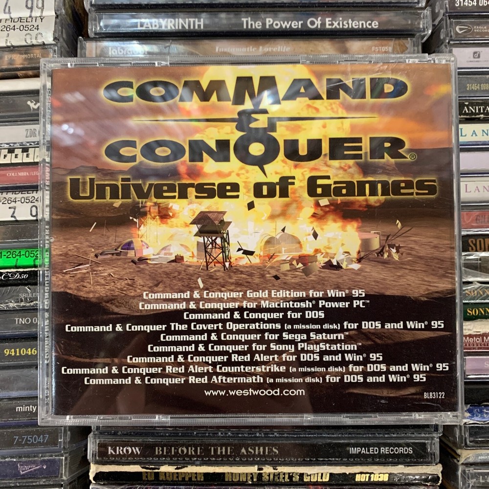 COMMAND & CONQUER // Red Alert - The Aftermath [Vintage PC Game, VG] Win95