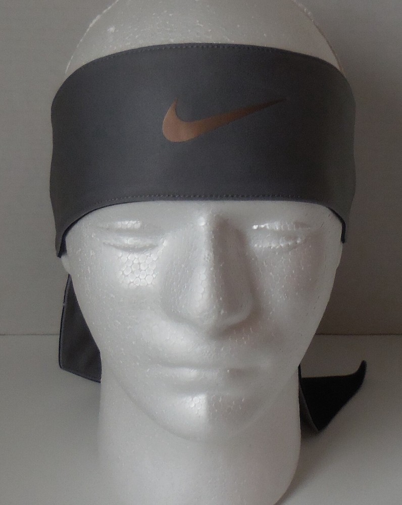 Nike Skylar Diggins Head Tie 2.0 Reversible Cool Grey/Black/Metallic Red Bronze