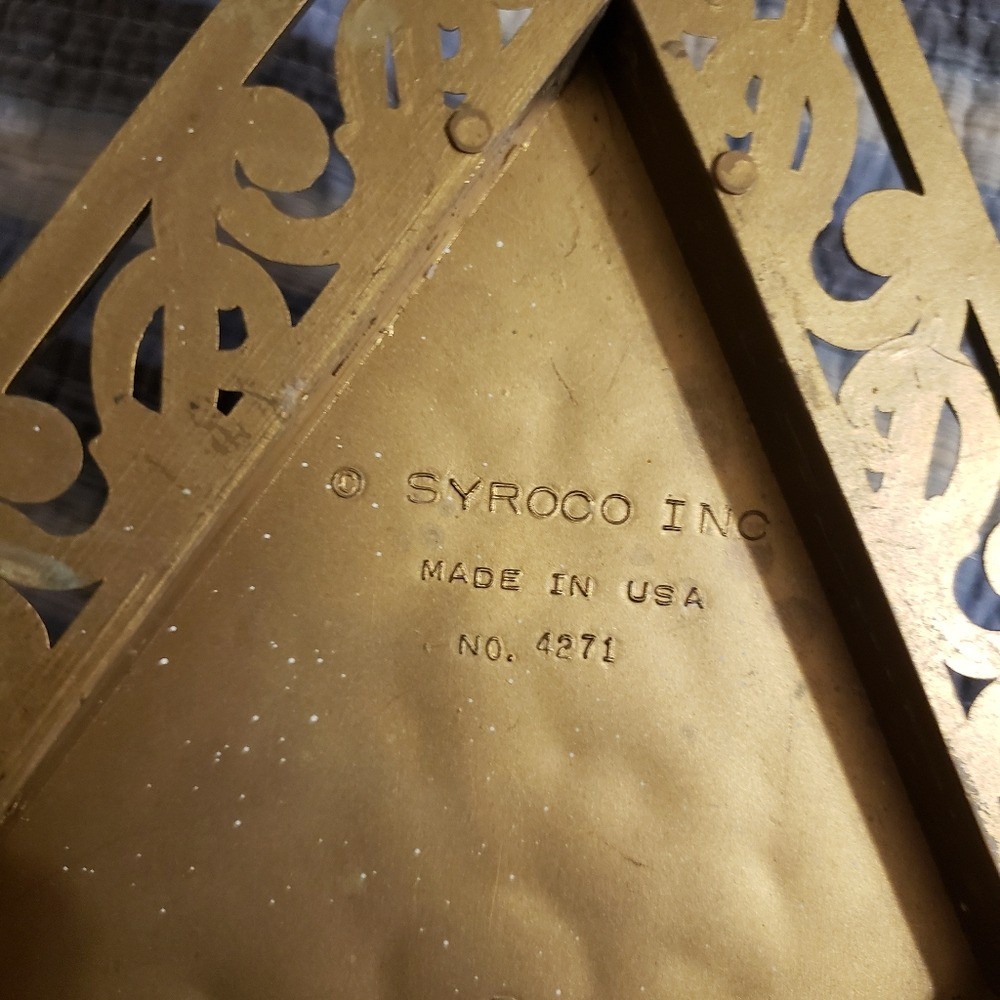 Vintage (1970ish) Styroco Wall Decorations
