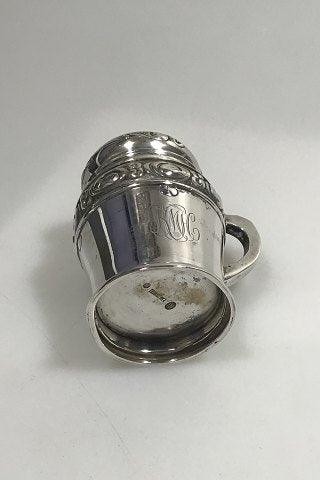J Holm Silver Mustard Pot