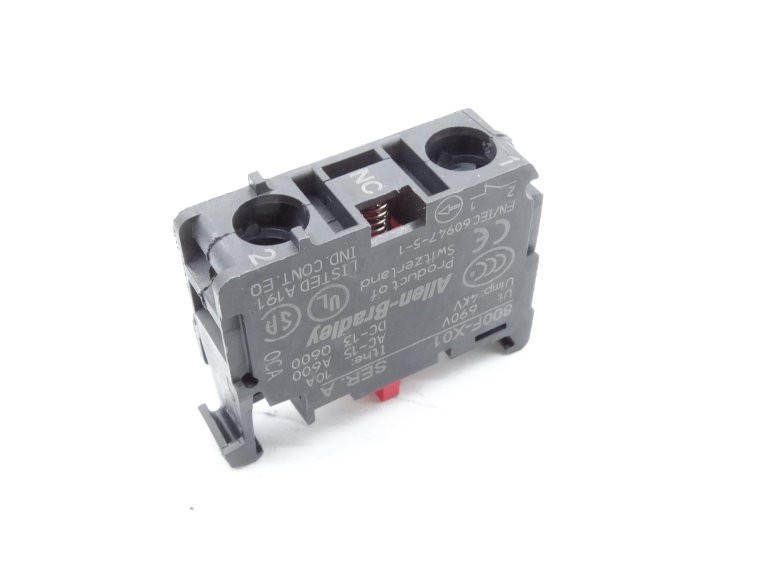 ALLEN BRADLEY 800F-X01 CONTACT BLOCK