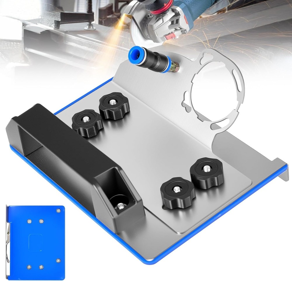 45 Degree Tile chamfering Tool Angle Grinder Stand for 45° Tile Cutting 100-T...