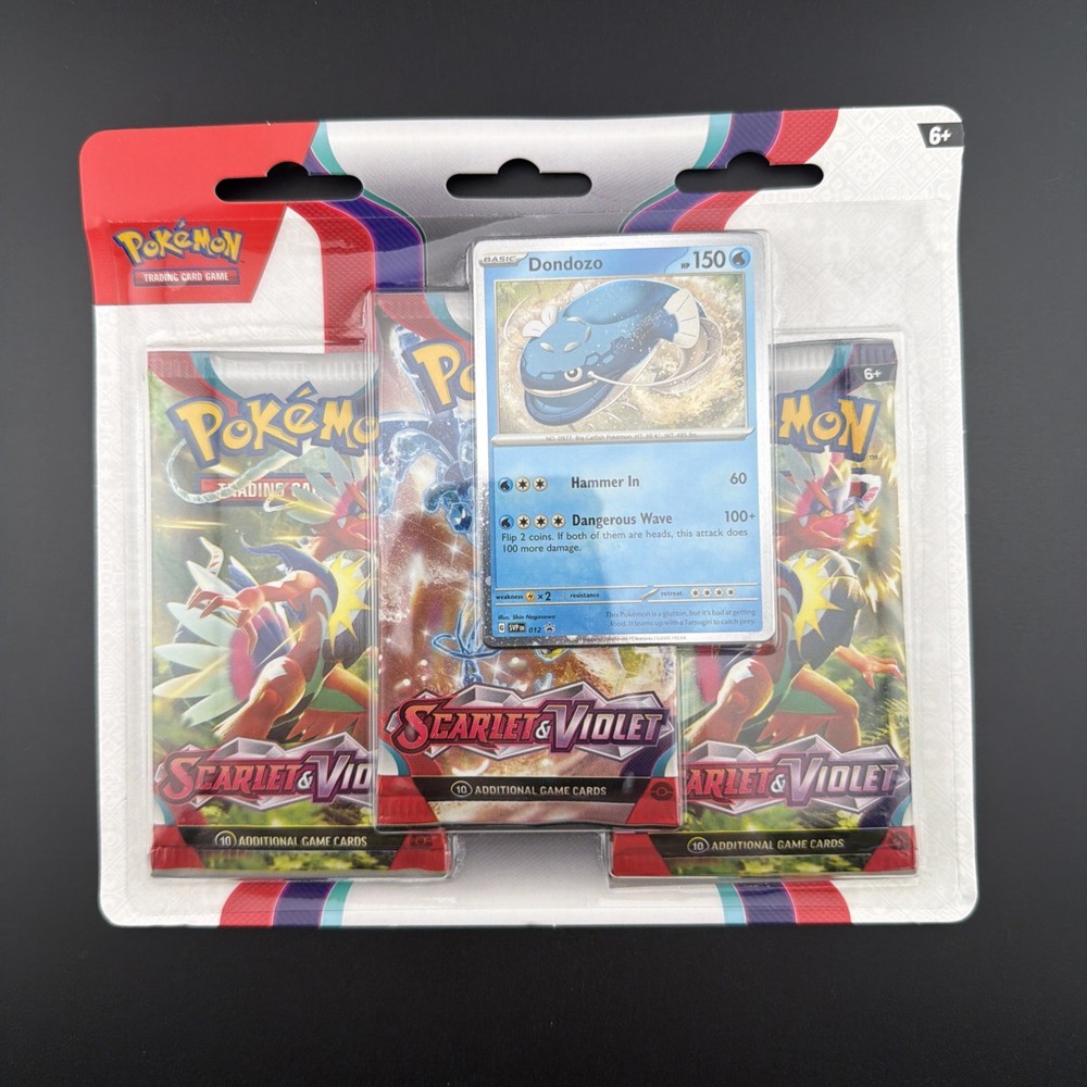 Scarlet And Violet 3 Pack Blister
