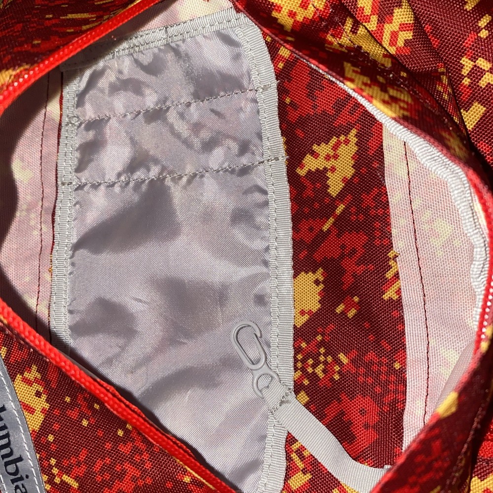 Columbia Lightweight Backpack Red Pixel Camo