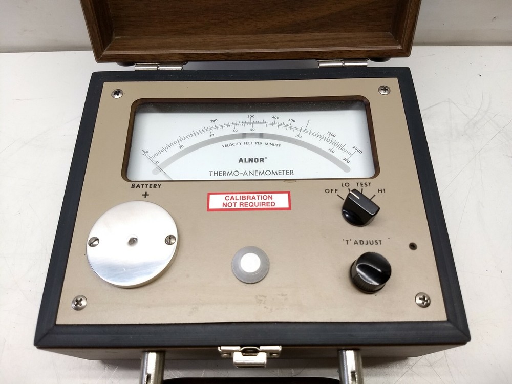 Alnor Thermo- Anemometer Velocity Meter