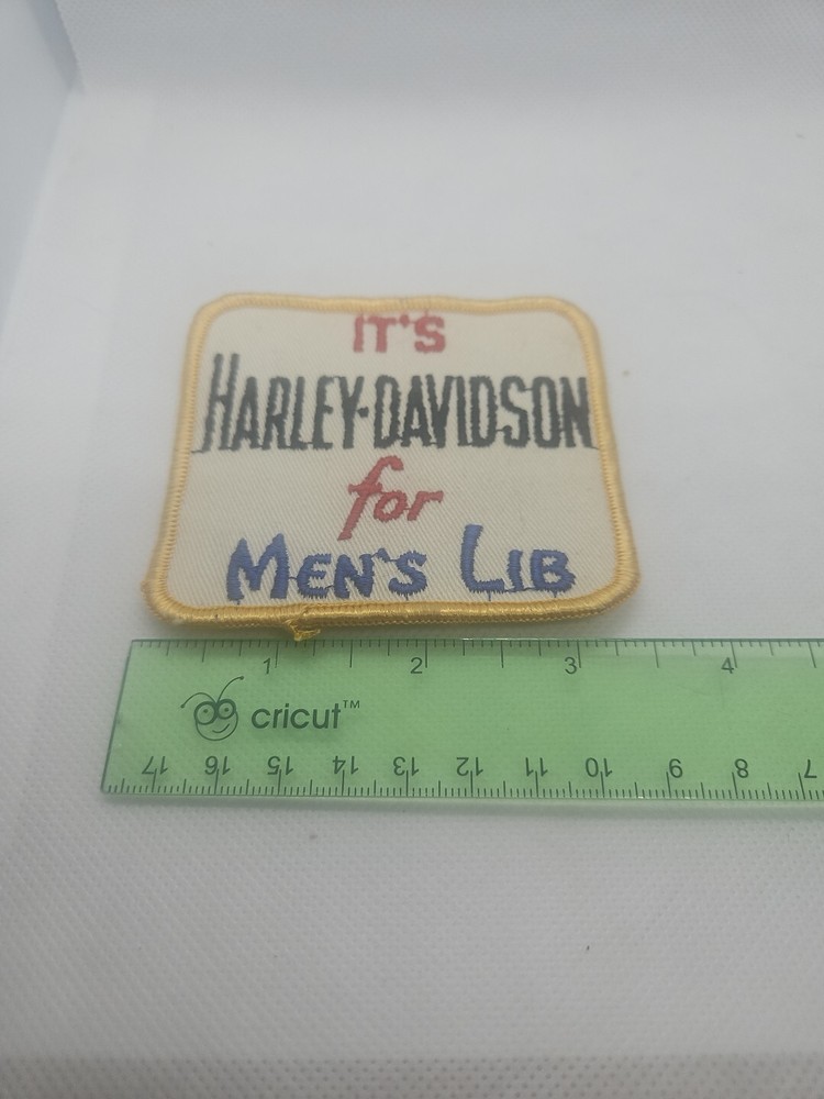“HD For Men’s Lib” Harley-Davidson Patch / Emblem