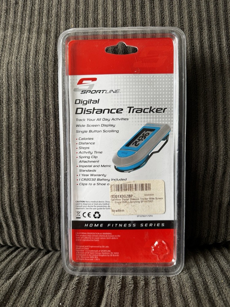 Sportline Digital Activity Tracker Calories, Distance, Steps