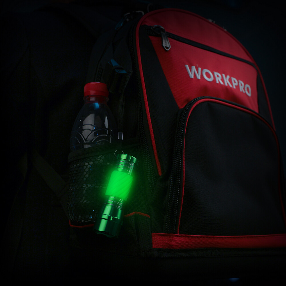 4-Pack Mini LED Flashlight Aluminum 9 LED Super Bright Torch Zoomable Flashlight