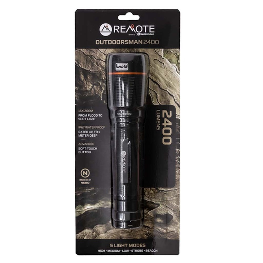 Remote Outdoorsman 2400 Lumen Flashlight