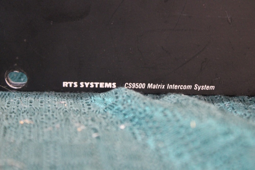 RTS Systems CS9500 Matrix Intercom System IKP-950 Intercom Control Panel