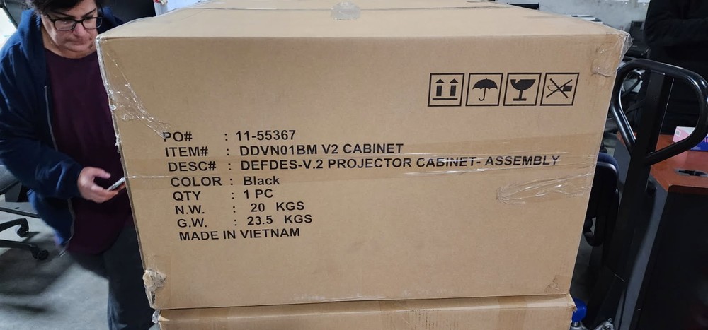 Ultra Short Throw (UST) Projector/LaserTV Cabinet