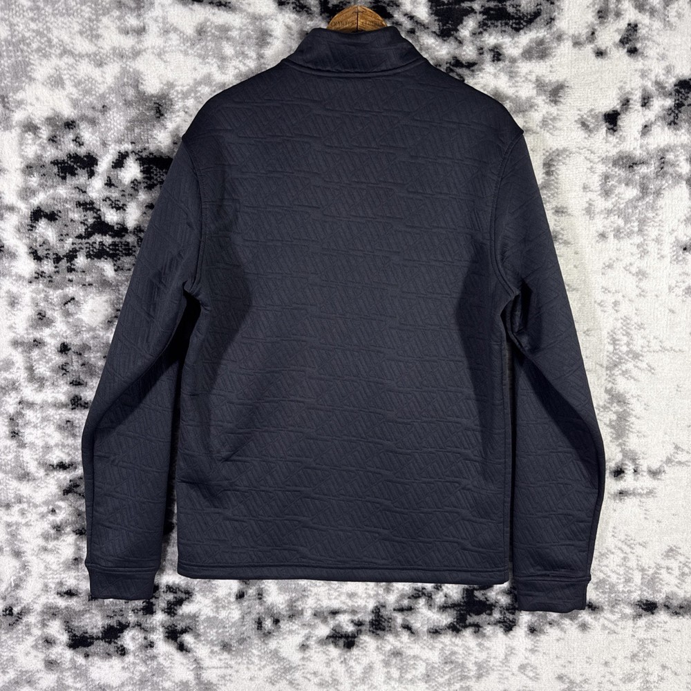 Adidas Adi Pattern Pullover Mens Size Small Black Performance Gym Training Casua