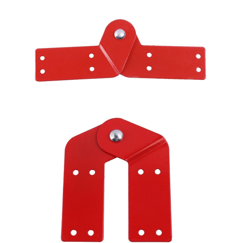 2Pcs Attic Ladder Hinge Pull Down Stair Parts Replacement Kit...