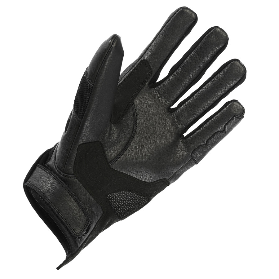 BUSE Braga black motorcycle gloves