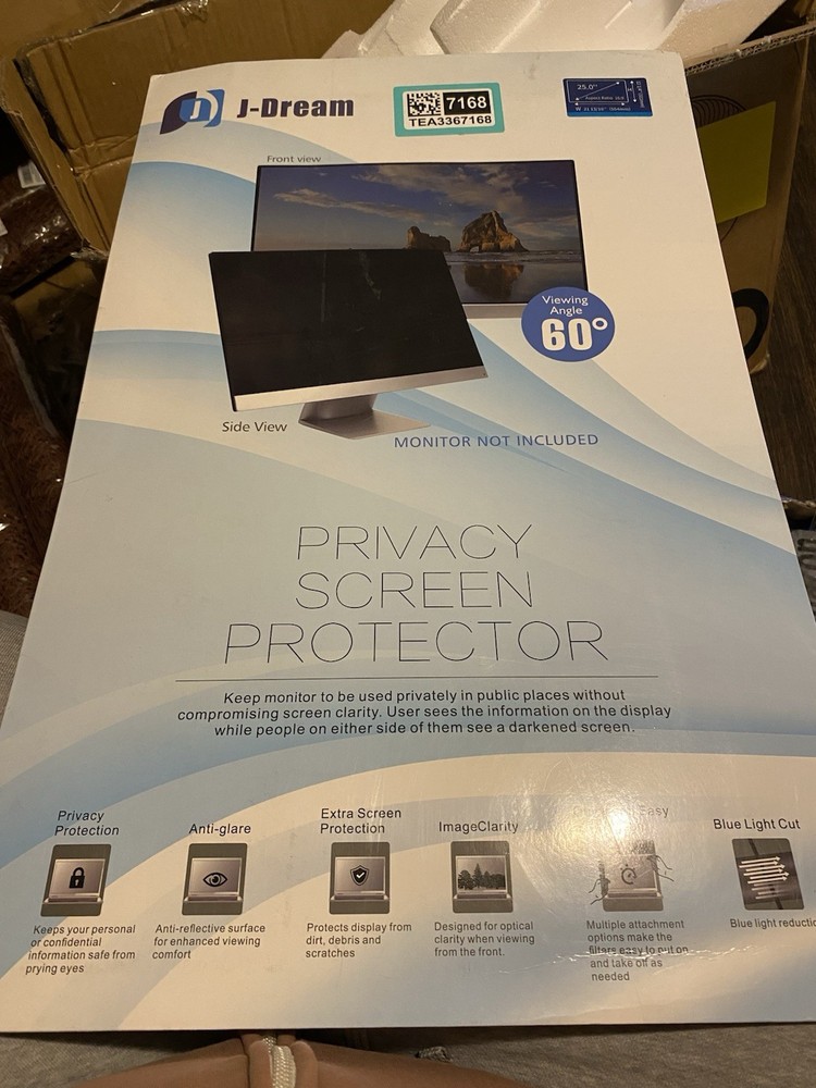 25” 16:9 J-Dream Privacy Screen Protector
