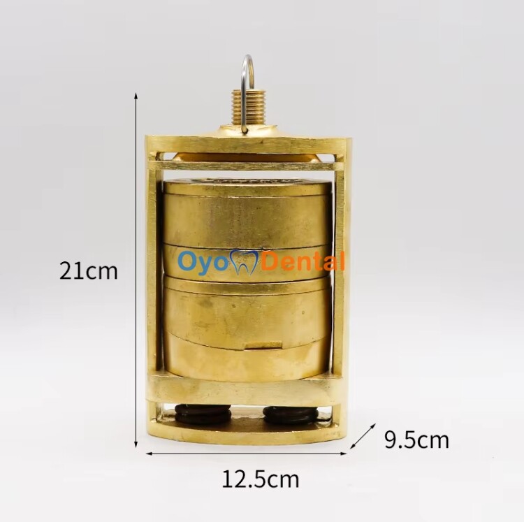 Dental Laboratory Double Layer Denture Press Compress with Double Ejector Flask