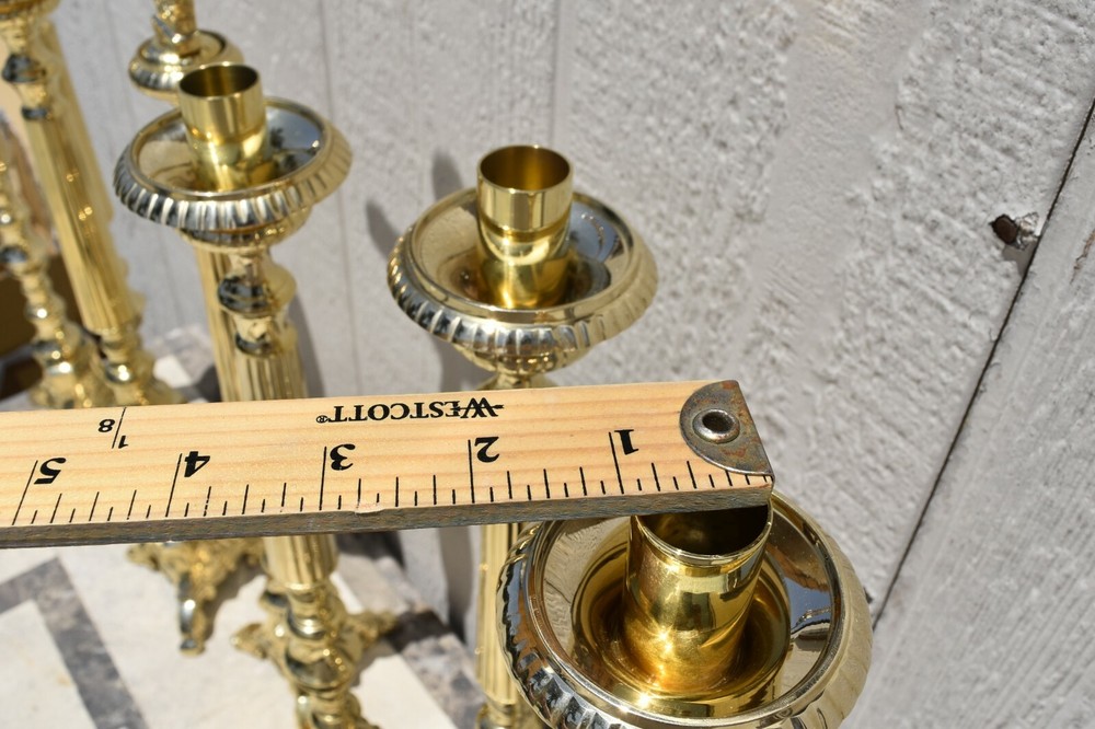 Altar Candlesticks and Altar Cross Set