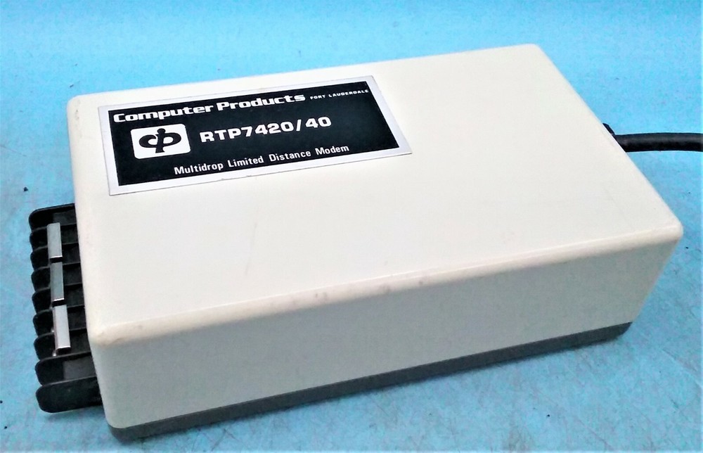 Computer Products  RTP7420/40  MULTIDROP LIMITED DIETANCE MODEM