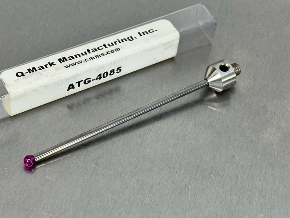 Q-Mark M5 Stylus Carbide Stem 4mm Ruby Ball CMM Probe ATG-4085