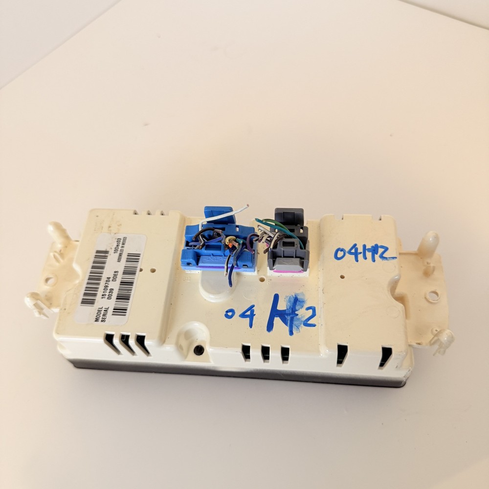 2004 HUMMER H2 AUTO CLIMATE CONTROL PANEL SWITCH OEM 15109704