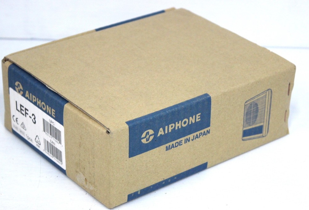 Aiphone LEF-3 Open Voice Selective Call Intercom New Open Box