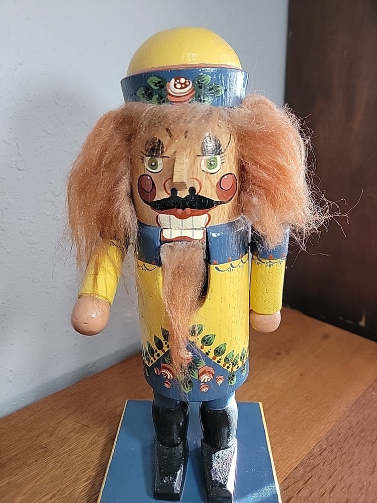Large Handmade? Nutcracker 1980'S Very Unique