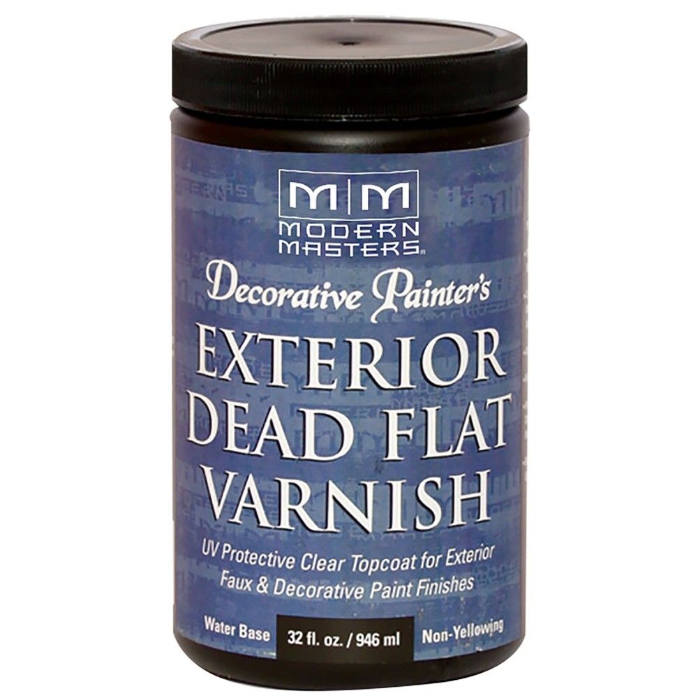 Modern Masters DP61232 Exterior Dead Flat Varnish 32 fl oz