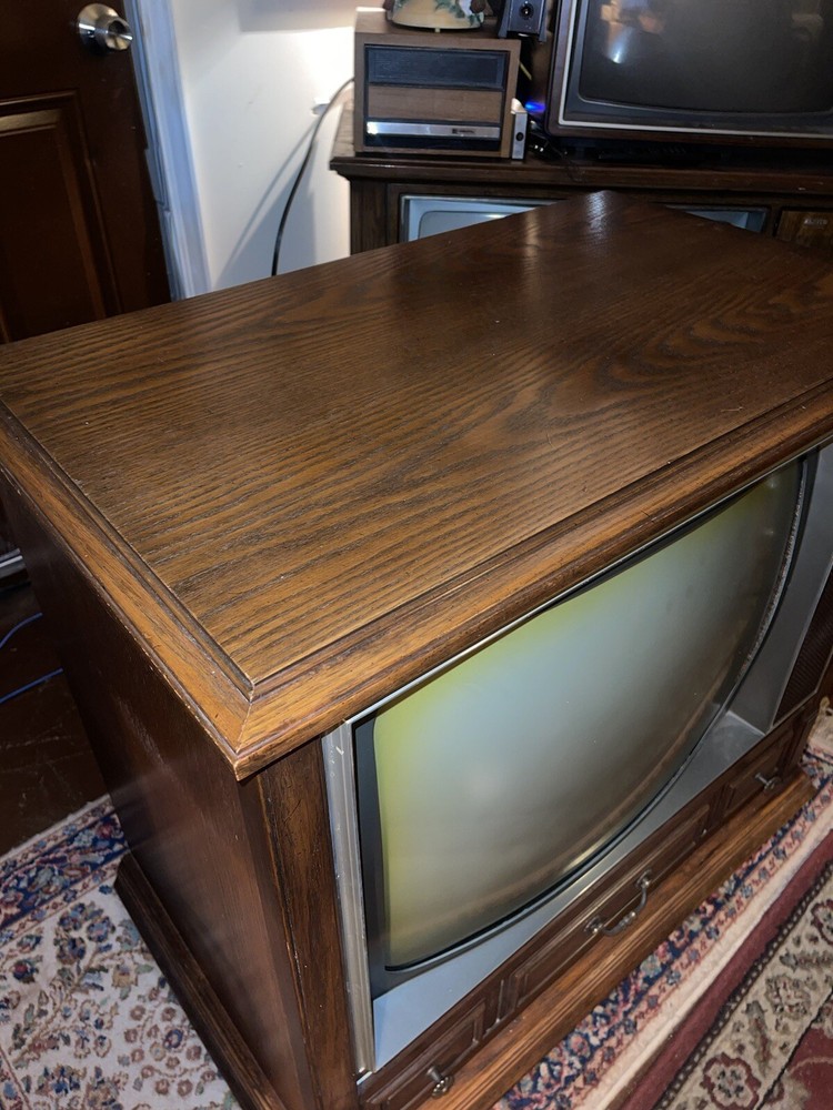 Vintage Zenith TV Floor Model
