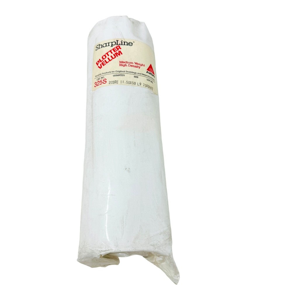 Azon SharpLine 325S Plotter Vellum Medium Weight High Density