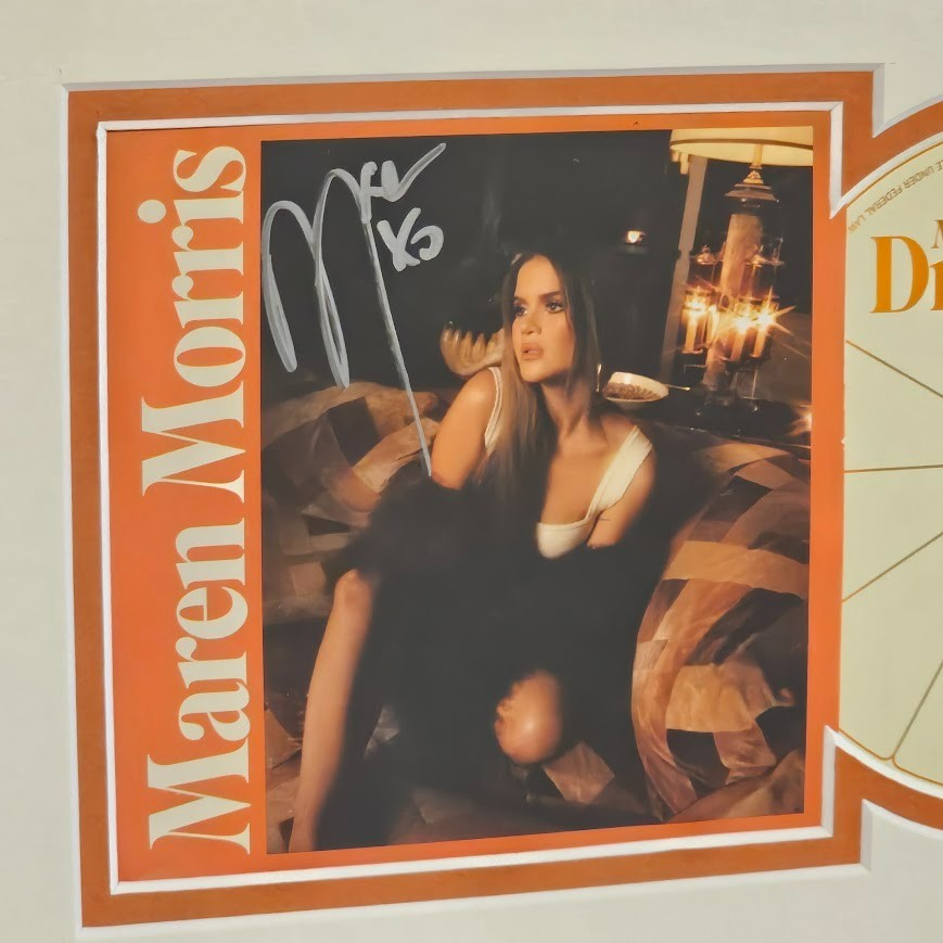 Maren Morris signed Autographed Dreamsicle CD JSA COA