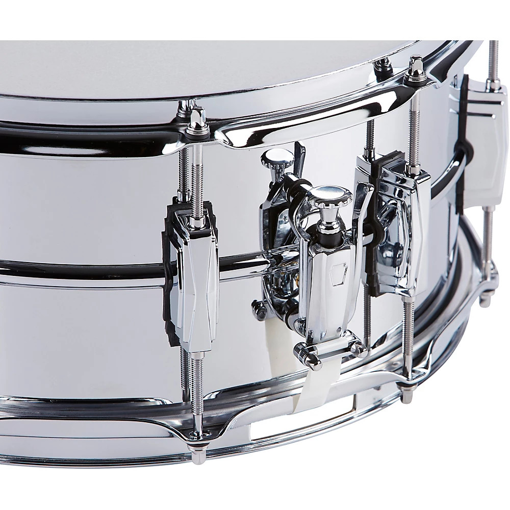 Ludwig Supraphonic Snare Drum Chrome with Protection Racket Case