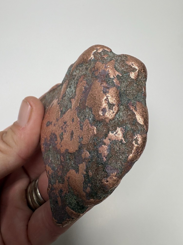 Pure Solid Native Michigan Float Copper Mineral Display Specimen Upper Peninsula