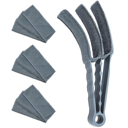 Microfiber Feather Duster, Window Blind Duster Brush, Blind Cleaner Tools for