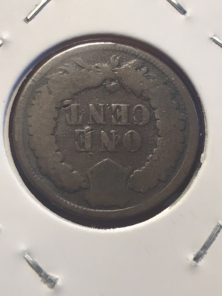 1889 Indian Head One Cent.