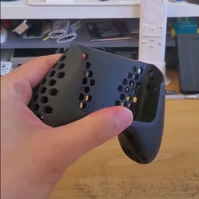 3D Printed Handhold Controller Holder Display Grip Handle For Miyoo Mini Plus