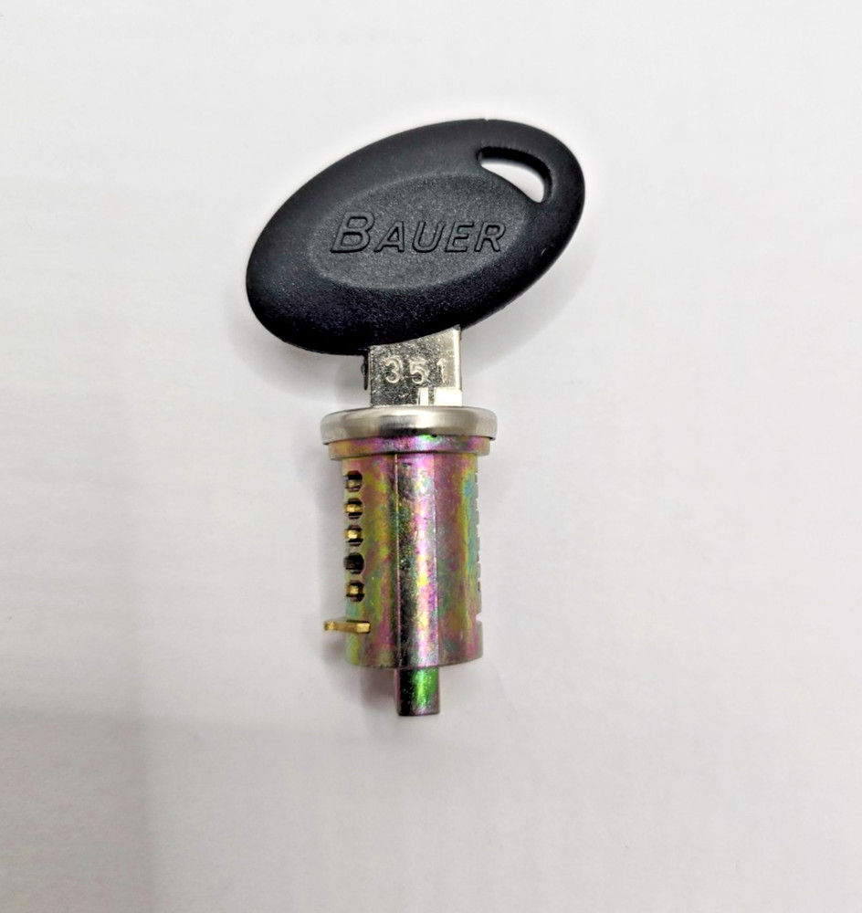 AP Products 013-538 Bauer RV Replacement Master Lock Cylinder Key Code 351 New