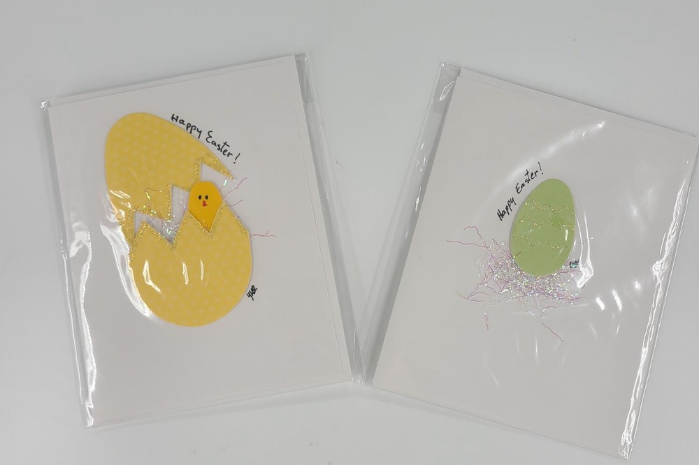 Vintage Handmade Easter Cards