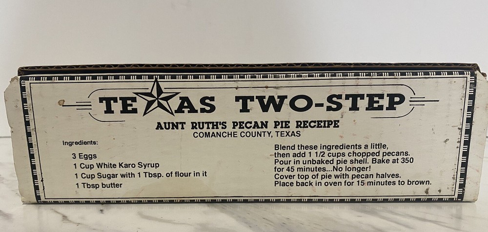 Texas Two Step NUT CRACKER 2 Piece Wood & Steel Pecans Walnuts Almonds