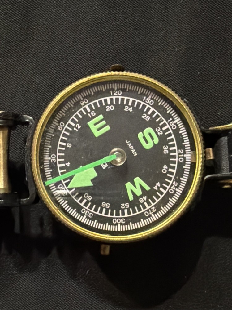 Vintage Engineer Compass Like Shawshank Redemption Working As Pictured 🇺🇸