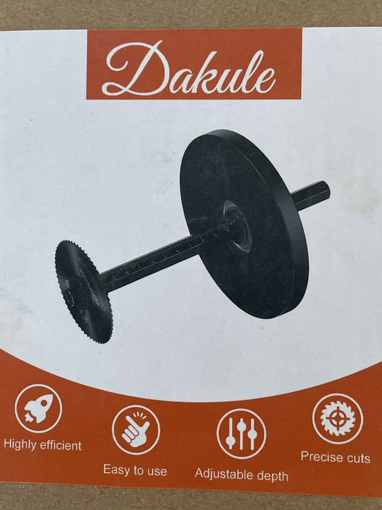 Inside Pipe Cutter PVC Tool Set With Scale Black Open Box Complete Dakule