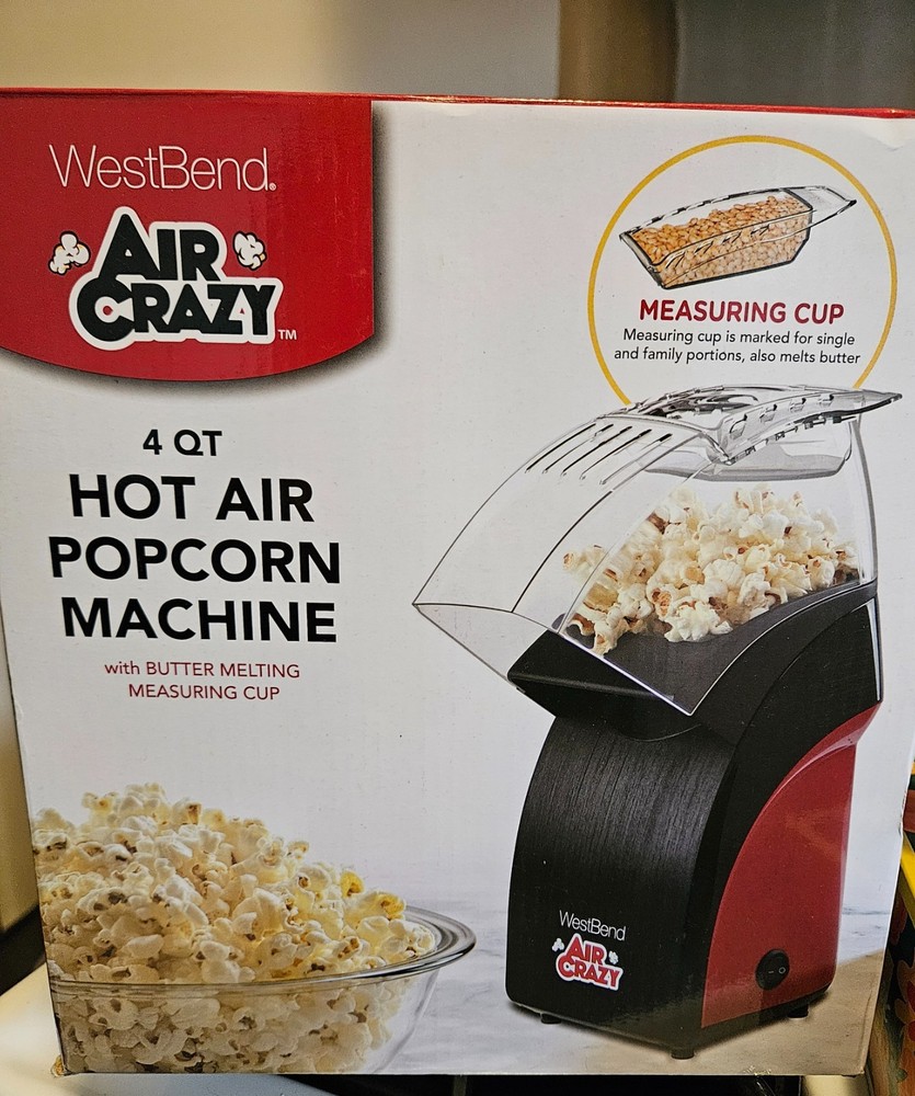 Hot Air Popcorn Machine by West Bend