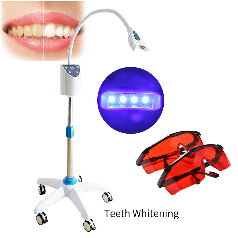 Professional Teeth Whitening Bleaching Machine Lamp System Blue Light 2000mW/c㎡