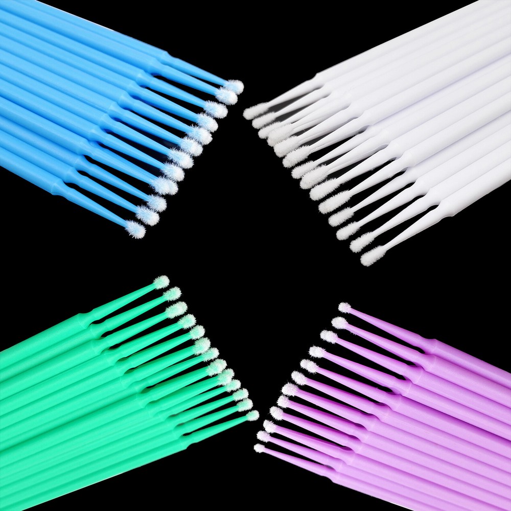 400 Microbrush Micro Brush Applicator Tips (Regular, Fine, Super Fine) Dental