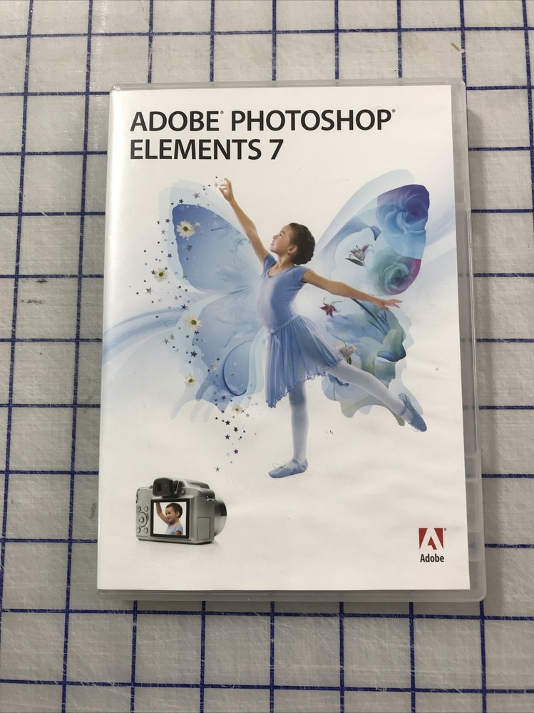 Adobe Photoshop Elements 7  (PC, 2008)