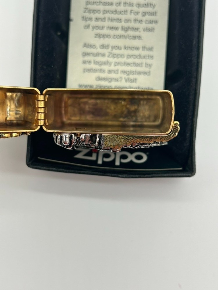 Zippo Lighter Flying Dragon Genuine Windproof - Unfired