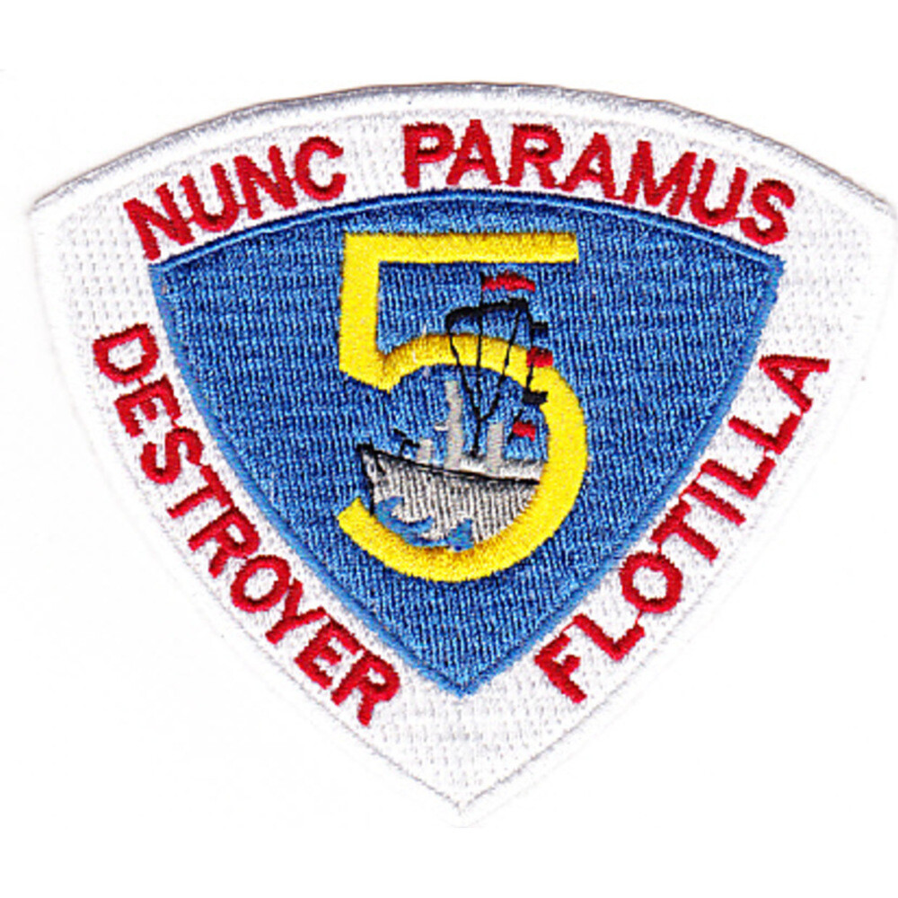 DESFLOT 5 Destroyer Flotilla Patch