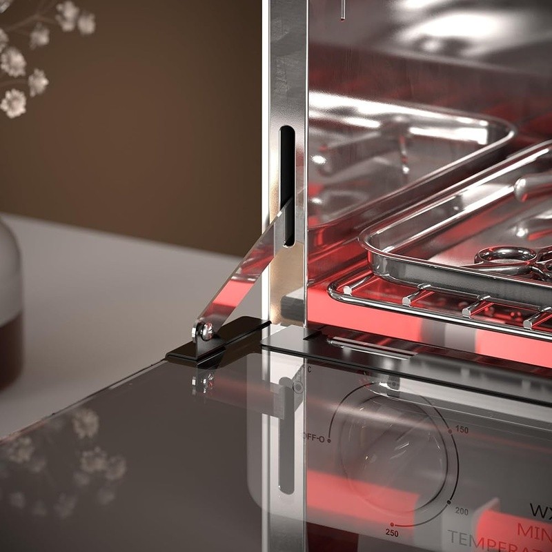 High Temperature Sterilizer 12L Nail Tools W/ Adjustable Timer & Temperature New