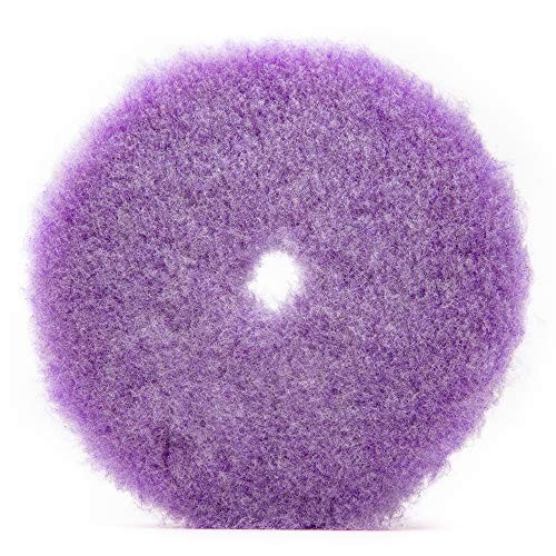 Purple Foamed Wool 5.25" (1-Pack) Combination Wool and Foam pad. Perfect for