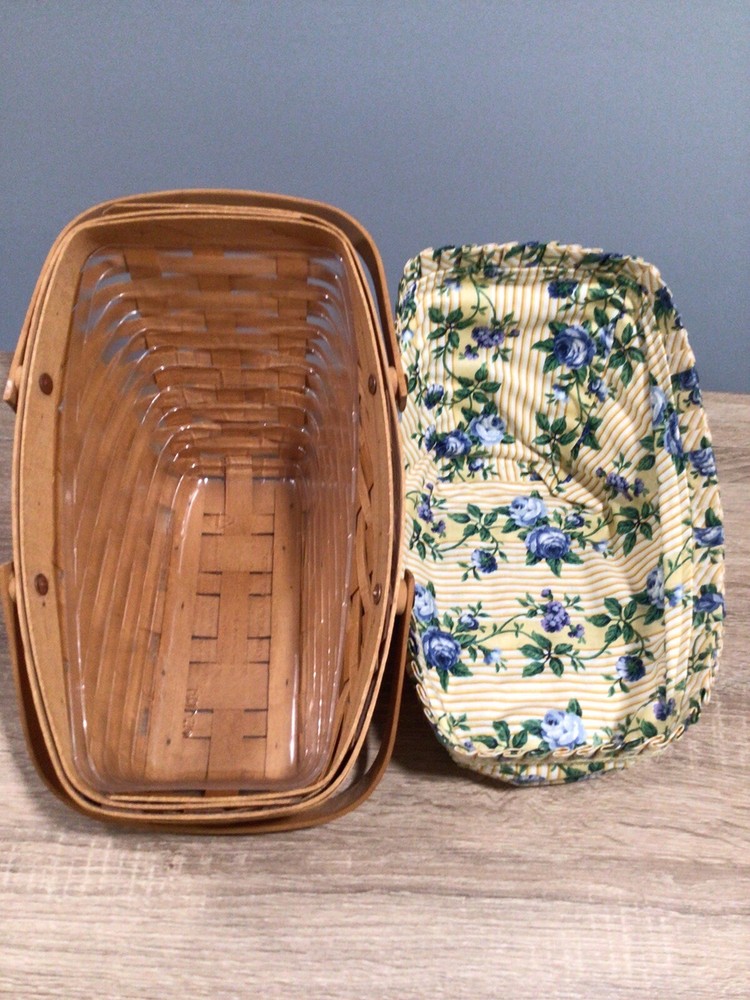 Longaberger Two Handled Fruit Vegetable Bread Basket 1996