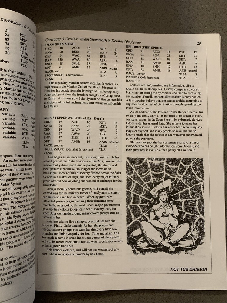 Gatecrasher RPG Believe It or Else ! SC Supplement HTD#1010